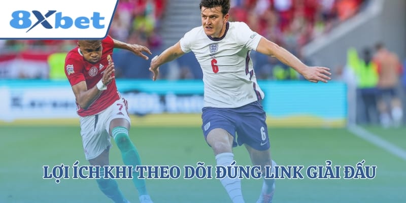 Lợi ích khi theo dõi đúng link giải đấu này là vô cùng giá trị