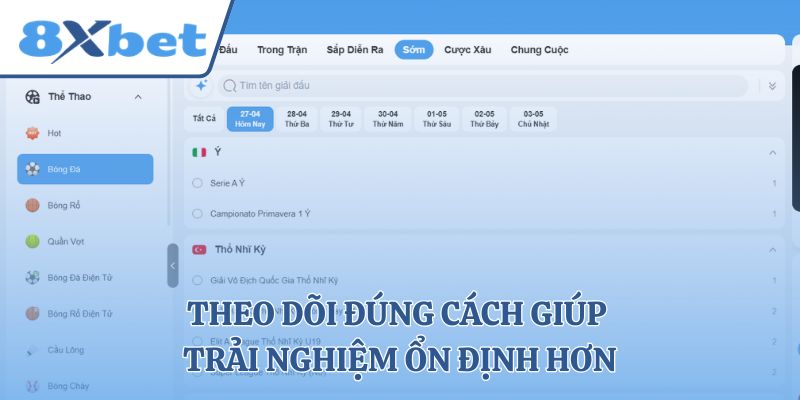 Theo dõi đúng cách giúp trải nghiệm ổn định hơn